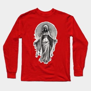 Santa Muerte 01 Long Sleeve T-Shirt